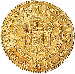 Large Reverse for 2 Escudos 1777 coin