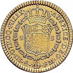 Large Reverse for 2 Escudos 1799 coin