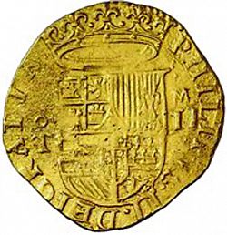 Large Obverse for 2 Escudos ND/M coin