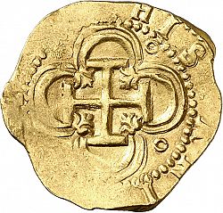 Large Reverse for 2 Escudos 1597 coin