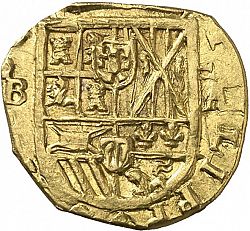 Large Obverse for 2 Escudos 1653 coin