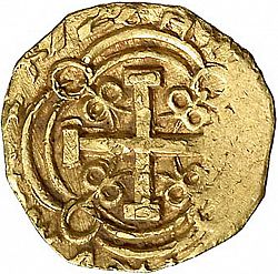 Large Reverse for 2 Escudos 1729 coin