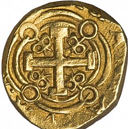 Large Reverse for 2 Escudos 1729 coin