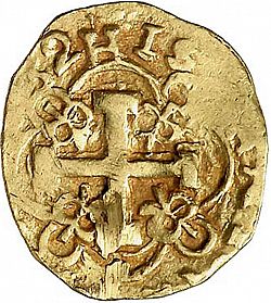 Large Reverse for 2 Escudos 1732 coin