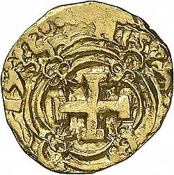 Large Reverse for 2 Escudos 1735 coin