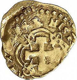 Large Reverse for 2 Escudos 1743 coin