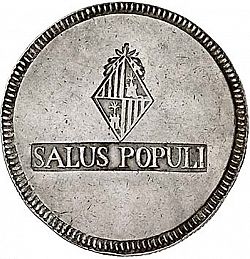 Large Reverse for 30 Sous 1821 coin