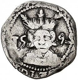 Large Obverse for 3 sous 1592 coin