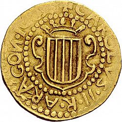 Large Obverse for 4 Escudos 1698 coin