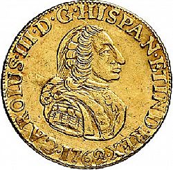 Large Obverse for 4 Escudos 1762 coin