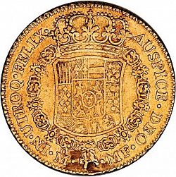 Large Reverse for 4 Escudos 1768 coin
