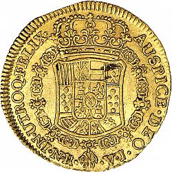 Large Reverse for 4 Escudos 1771 coin