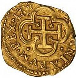 Large Reverse for 4 Escudos 1644 coin