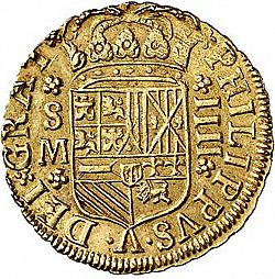 Large Obverse for 4 Escudos 1701 coin
