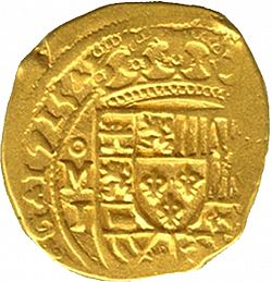 Large Obverse for 4 Escudos 1715 coin