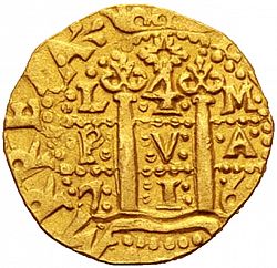 Large Obverse for 4 Escudos 1716 coin