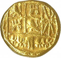 Large Obverse for 4 Escudos 1740 coin