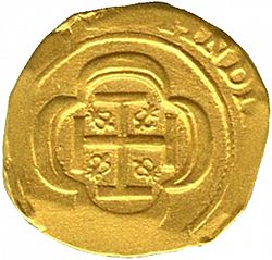 Large Reverse for 4 Escudos 1715 coin
