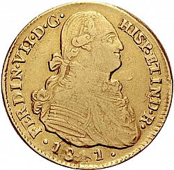 Large Obverse for 4 Escudos 1811 coin