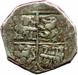 Large Obverse for 4 Reales 1693 coin