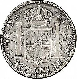 Large Reverse for 4 Reales 1794 coin