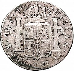 Large Reverse for 4 Reales 1806 coin