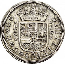 Large Obverse for 4 Reales 1728 coin