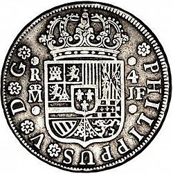 Large Obverse for 4 Reales 1737 coin