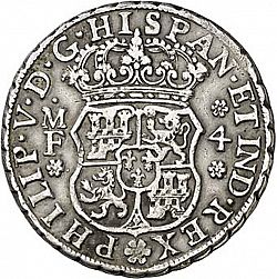 Large Obverse for 4 Reales 1746 coin