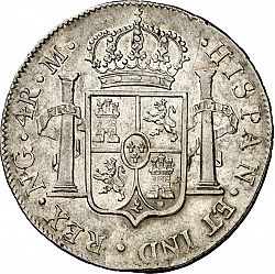 Large Reverse for 4 Reales 1815 coin
