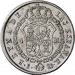 Large Reverse for 4 Reales 1841 coin
