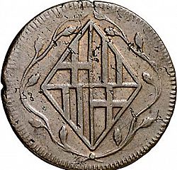 Large Obverse for 4 Cuartos 1809 coin