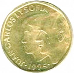 Large Obverse for 500 Pesetas 1995 coin