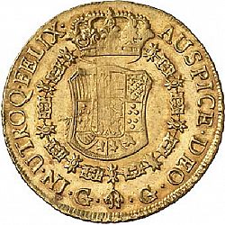 Large Reverse for 8 Escudos 1765 coin