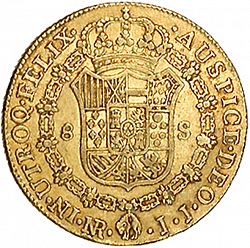 Large Reverse for 8 Escudos 1778 coin