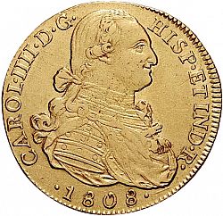 Large Obverse for 8 Escudos 1808 coin