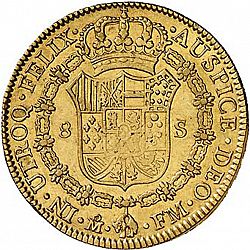 Large Reverse for 8 Escudos 1794 coin
