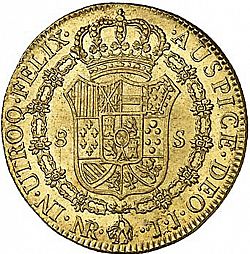 Large Reverse for 8 Escudos 1794 coin