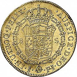 Large Reverse for 8 Escudos 1803 coin
