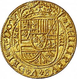 Large Obverse for 8 Escudos 1702 coin