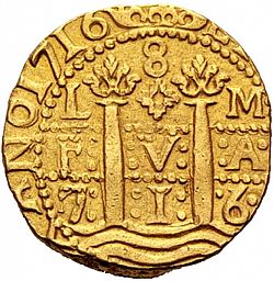 Large Obverse for 8 Escudos 1716 coin