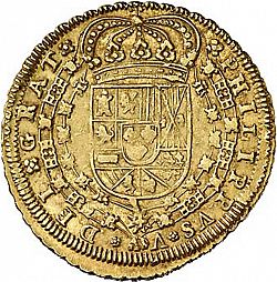 Large Obverse for 8 Escudos 1717 coin