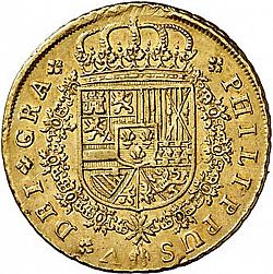 Large Obverse for 8 Escudos 1723 coin