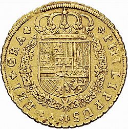 Large Obverse for 8 Escudos 1725 coin