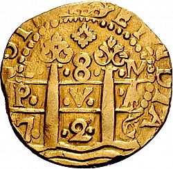 Large Obverse for 8 Escudos 1726 coin