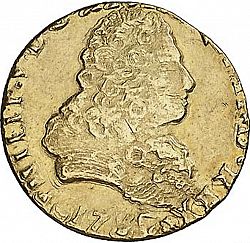 Large Obverse for 8 Escudos 1735 coin