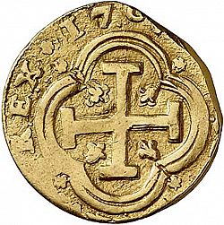 Large Reverse for 8 Escudos 1706 coin