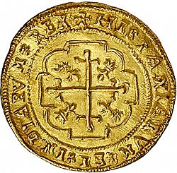 Large Reverse for 8 Escudos 1712 coin