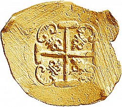Large Reverse for 8 Escudos 1712 coin