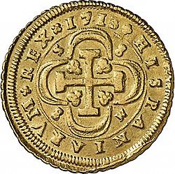 Large Reverse for 8 Escudos 1713 coin